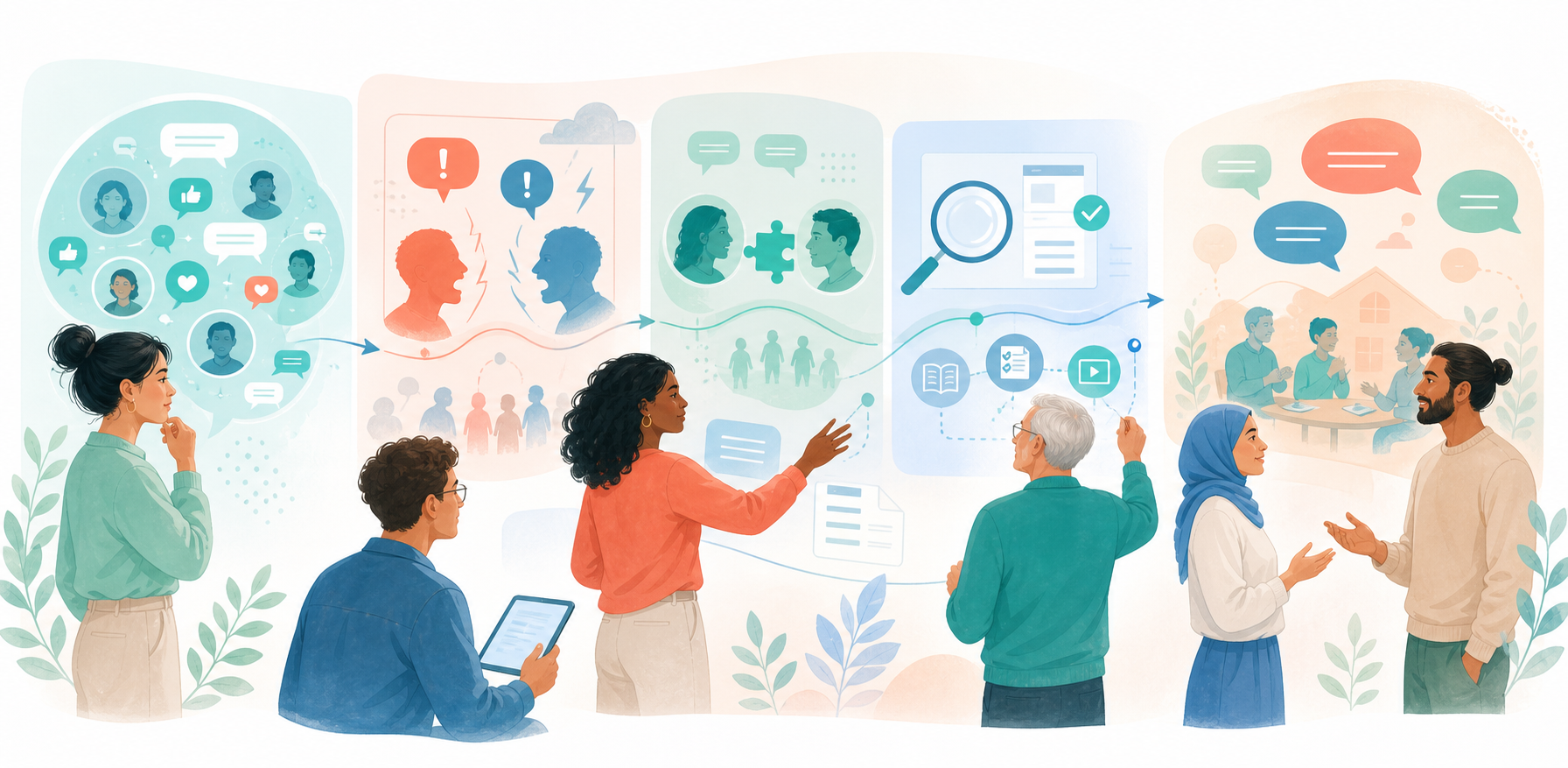 Unieke illustratie bij Uitleg in beeld